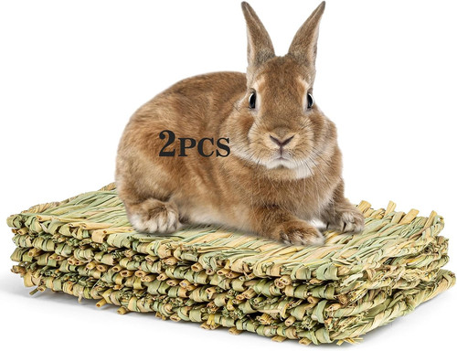 Bunny mat grass - bunny, mat,